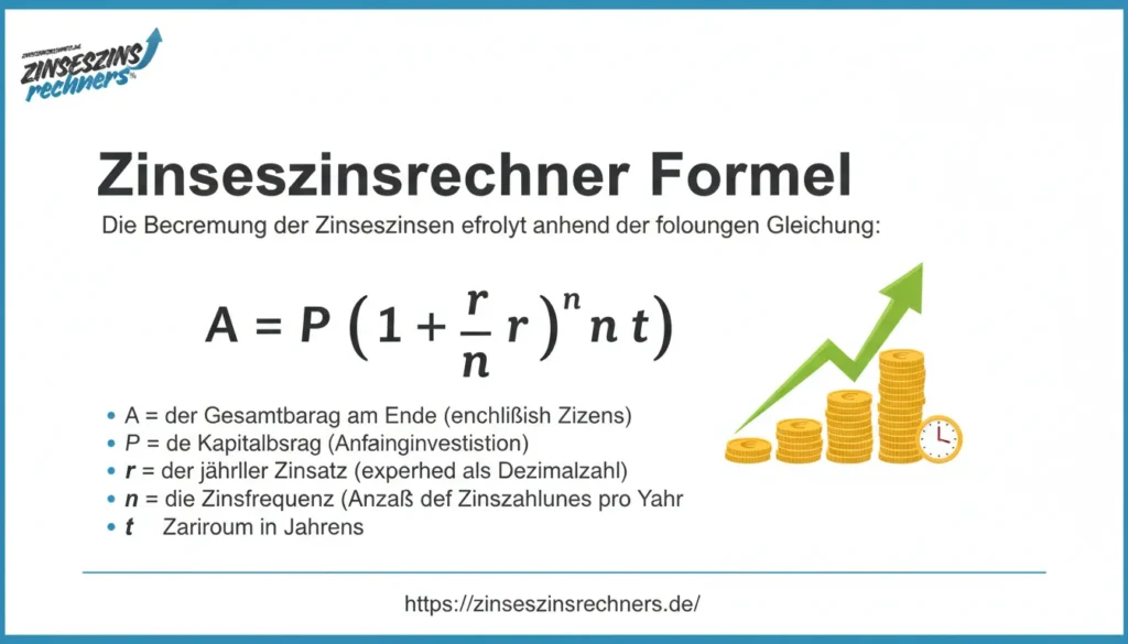 Zinseszinsrechner Formel